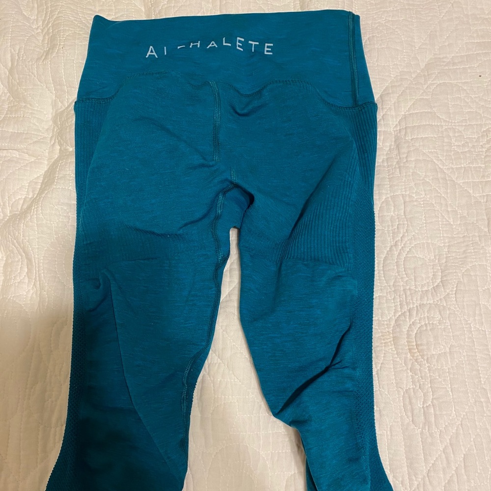 Teal alphalete leggings